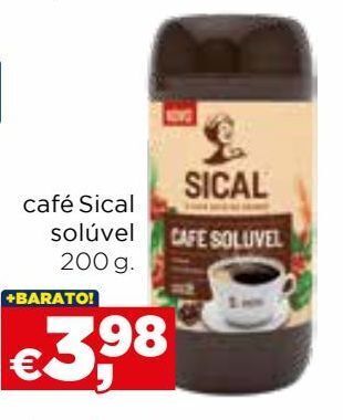 Bolama Café solúvel sical promoção