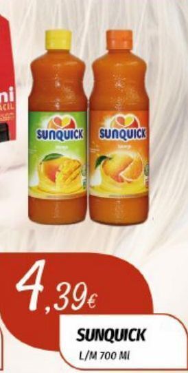 Miranda Supermercados Refrescos sunquick promoção