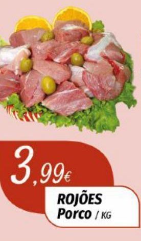 Miranda Supermercados Carne suína promoção