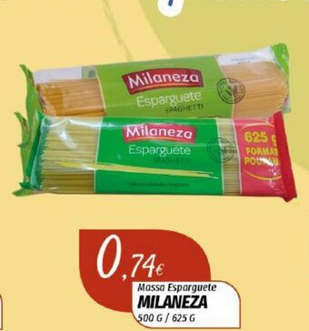 Miranda Supermercados Esparguete milaneza promoção