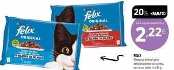 Ração para gatos felix