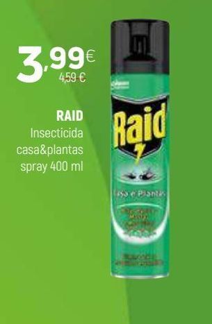 Coviran Inseticida raid promoção