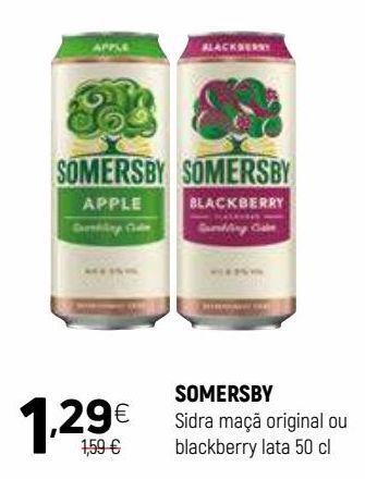 Coviran Sidra somersby promoção