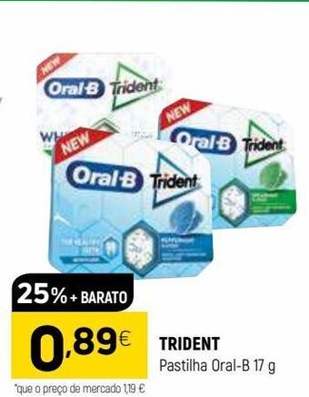 Coviran Chicletes trident promoção