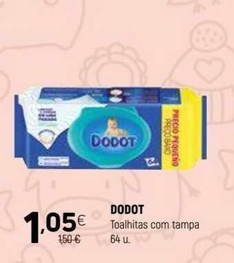 Toalhas umedecidas dodot