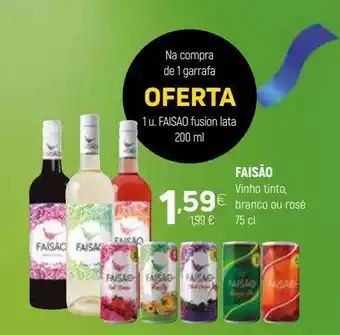 Coviran Vinho tinto faisão promoção