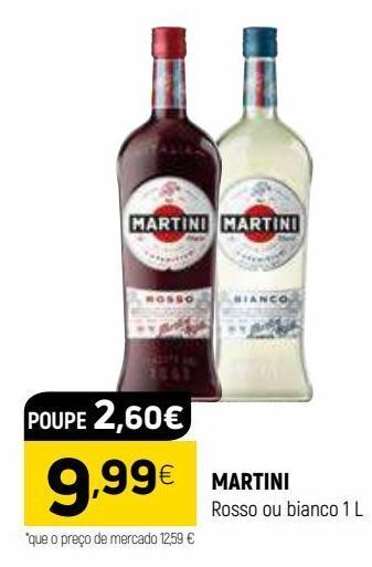 Bebidas alcoólicas martini