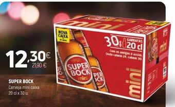Coviran Cerveja super bock promoção