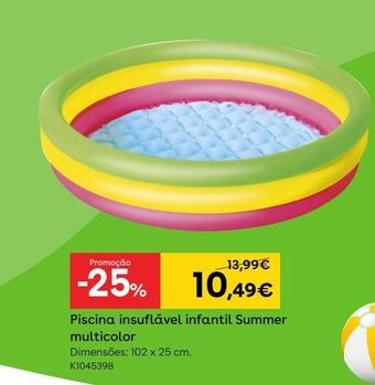 Piscina insuflável