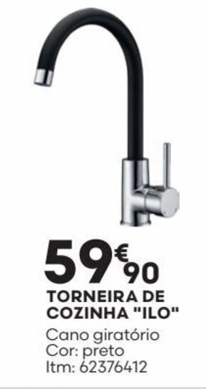 TORNEIRA DE COZINHA BICA ALTA Cano giratório Itm: 62376415