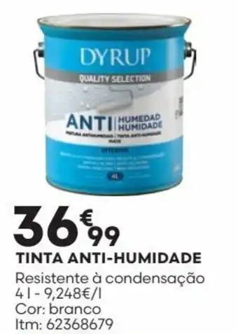 Bricomarché Tinta ANTI HUMIDADE promoção