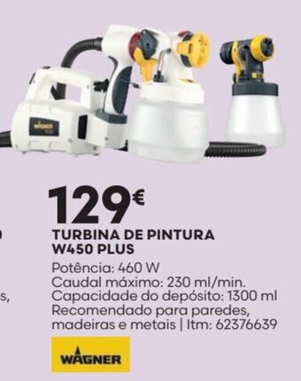TURBINA DE PINTURA W450 PLUS