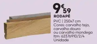 Bricomarché RODAPÉ PVC | 250x7 cm promoção