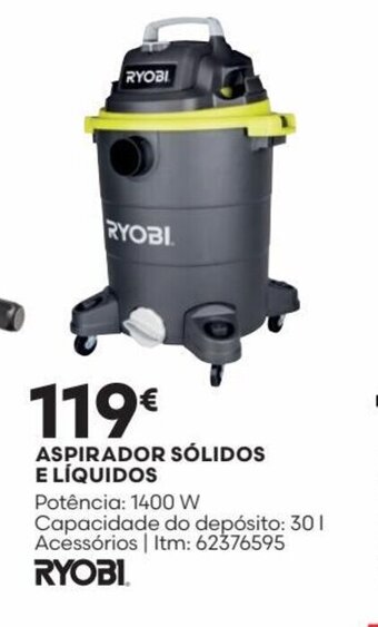 Bricomarché ASPIRADOR SÓLIDOS E LÍQUIDOS promoção