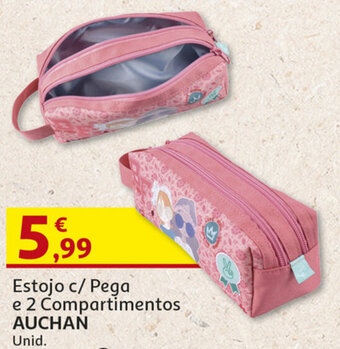 Estojo c/Pega e 2 Compartimentos AUCHAN