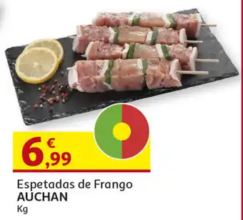 Auchan Espetadas de Frango AUCHAN promoção