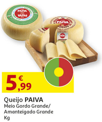 Auchan Queijo PAIVA promoção