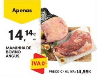 Continente MAMINHA DE BOVINO ANGUS KG promoção