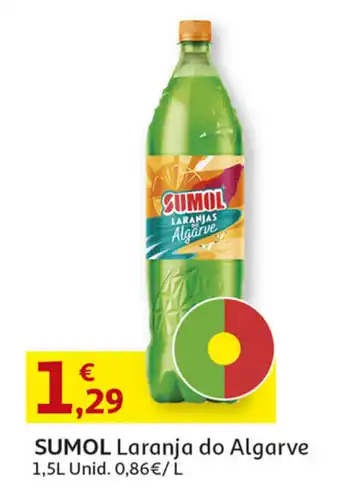 Auchan SUMOL Laranja de Algarve 1,5L promoção