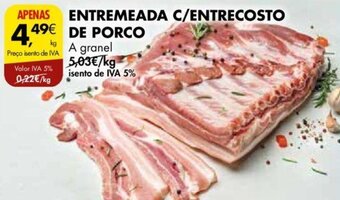 ENTREMEADA C/ENTRECOSTO DE PORCO A granel