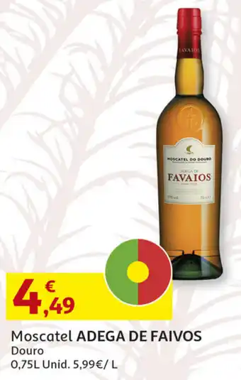 Auchan Moscatel ADEGA DE FAIVOS 0,75L promoção