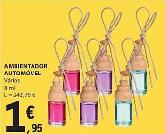E.Leclerc AMBIENTADOR AUTOMÓVEL Vários 8 ml promoção