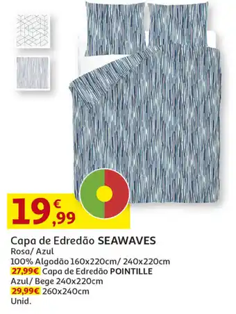 Capa de Edredão SEAWAVES 160x220cm/240x220cm