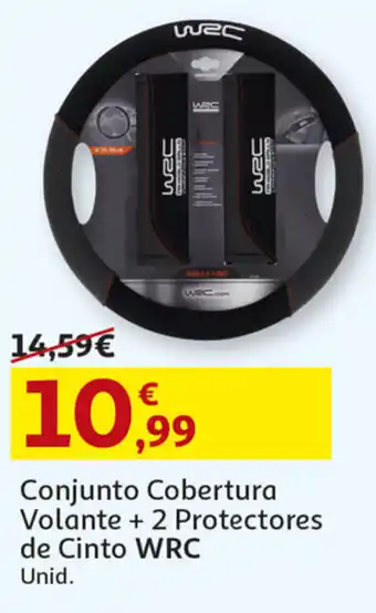 Auchan Conjunto Cobertura Volante + 2 Protectores de Cinto WRC promoção