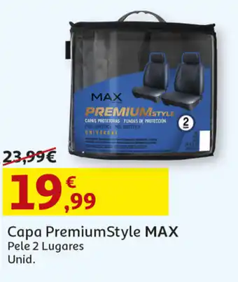 Auchan Capa Premium Style MAX Pele 2 Lugares promoção
