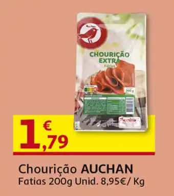 Auchan Chourição Auchan 200g promoção