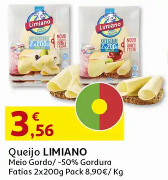Auchan Queijo Limiano 2x200g promoção