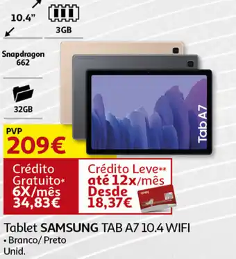 Auchan Tablet SAMSUNG TAP A7 10.4 WIFI promoção