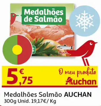 Auchan Medalhões Salmão Auchan 300g promoção