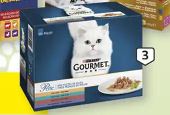 Auchan Comida Húmida p/Gato GOURMET 12x85g promoção