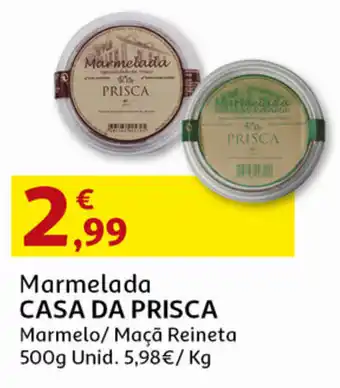 Auchan Marmelada Casa da Prisca 500g promoção