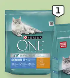 Auchan Ração p/Gato PURINA ONE Sénior11 800g promoção