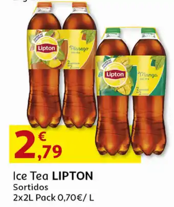 Auchan Ice Tea Lipton 2x2L promoção