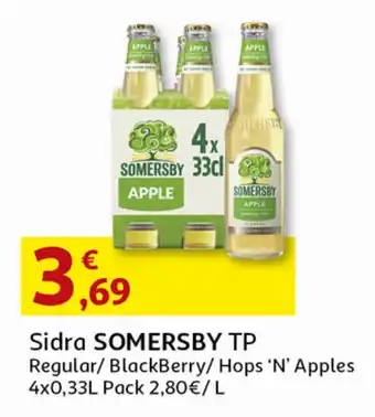 Sidra Somersby TP 4x0,33L