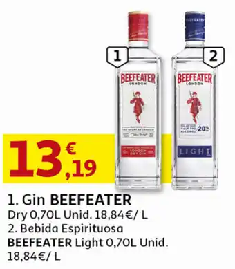 Gin Beefeater Dry 0,70L