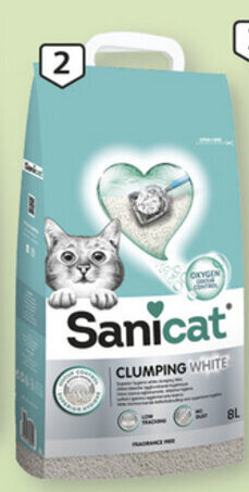 Auchan Areia p/Gato SANICAT 8L promoção