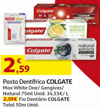 Auchan Pasta Dentífrica Colgate 75ml promoção