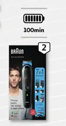 Auchan Aparador Multigroom BRAUN MGK5245 promoção