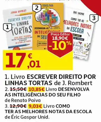 Auchan Livro Escrever Direito Por Linhas Tortas promoção