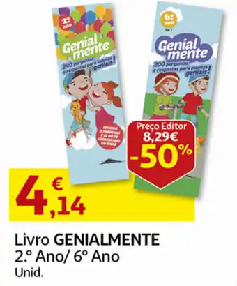 Auchan Livro Genialmente promoção