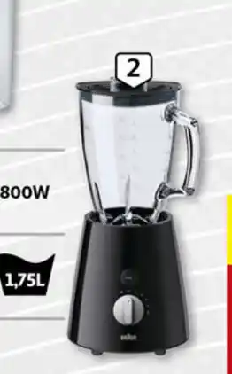 Auchan Liquidificador BRAUN JB3060BK 1,75L promoção