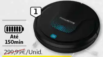 Auchan Aspirador Robot ROWENTA Explorer Serie20 Aqua RR6875WH promoção