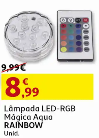 Auchan Lâmpada LED-RGB Mágica Aqua Rainbow promoção