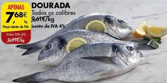 Pingo Doce DOURADA promoção