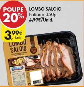 Pingo Doce Lombo Saloio 350g promoção