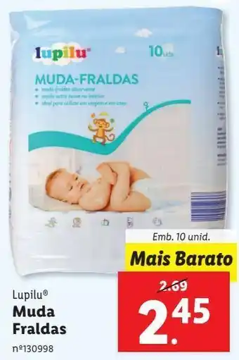 Lidl Fraldas lupilu promoção
